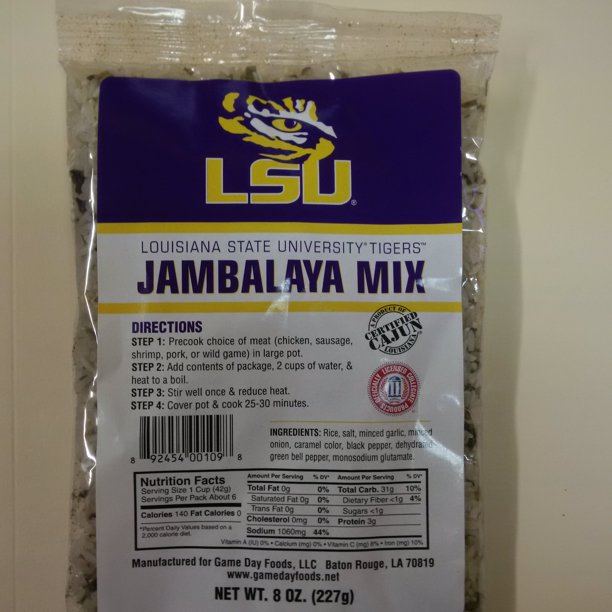 LSU Jambalaya Mix, 8 oz