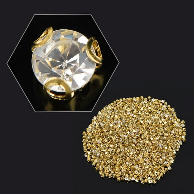 3D Antiarañazos, Garra única, Costura Transparente En Diamantes De Imitación, Accesorios De Ropa DIY, Piezas #01