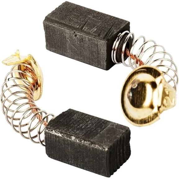 2 Pack Carbon Brushes for Electric Power Tools Reliable Motor Replacement Part
