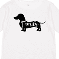thumbnail image 4 of Inktastic Family Dog- short haired Dachshund Boys or Girls Long Sleeve Toddler T-Shirt, 4 of 5