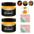 thumbnail image 1 of 2pcs Beeswax Polish for Wood & Furniture | 200ml of Traditional Wood Wax Finish, 1 of 4