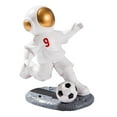 thumbnail image 4 of TISHITA Resin Astronaut Statue, Figurine Club Desk Hotel Table Centerpiece Outerspace Sculpture Figure for Bookshelf Bedroom 15x13cm with 9, 4 of 8