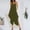 Army Green, variant on Tbopshirt Pants for Women Plus Size Women's Casual Sleeveless Loose Straps Solid High Waist Wide Leg Jumpsuit Rompers With Pocket Loose Causal Pants