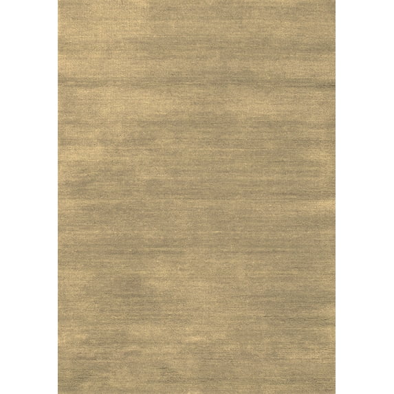 Ahgly Company Indoor Rectangle Abstract Brown Contemporary Area Rugs, 5' x 8'