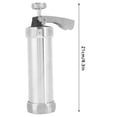 thumbnail image 2 of 21cm/8.3in Cookies Press Maker Kit Biscuits Maker Press Machine Bakeware with 20 Cookies Molds 4 Nozzles For Home Kitchen DIY, 2 of 8