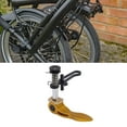 thumbnail image 3 of Aluminum Alloy Seatpost Clamp Lightweight Cycle Quick Release Handle For 3Sixty Folding Hook, 3 of 7