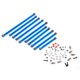 thumbnail image 1 of Varilla de enlace de distancia entre ejes de aleación de aluminio para RGT 136100 1/10 RC Car Crawler piezas de mejora accesorio azul ECX224000B, 1 of 8