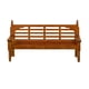 thumbnail image 4 of Silla reclinable de madera 1:12, muebles en miniatura para habitación, accesorio DIY realista, Mini banco de madera para manualidades, juego de rol,, 4 of 9