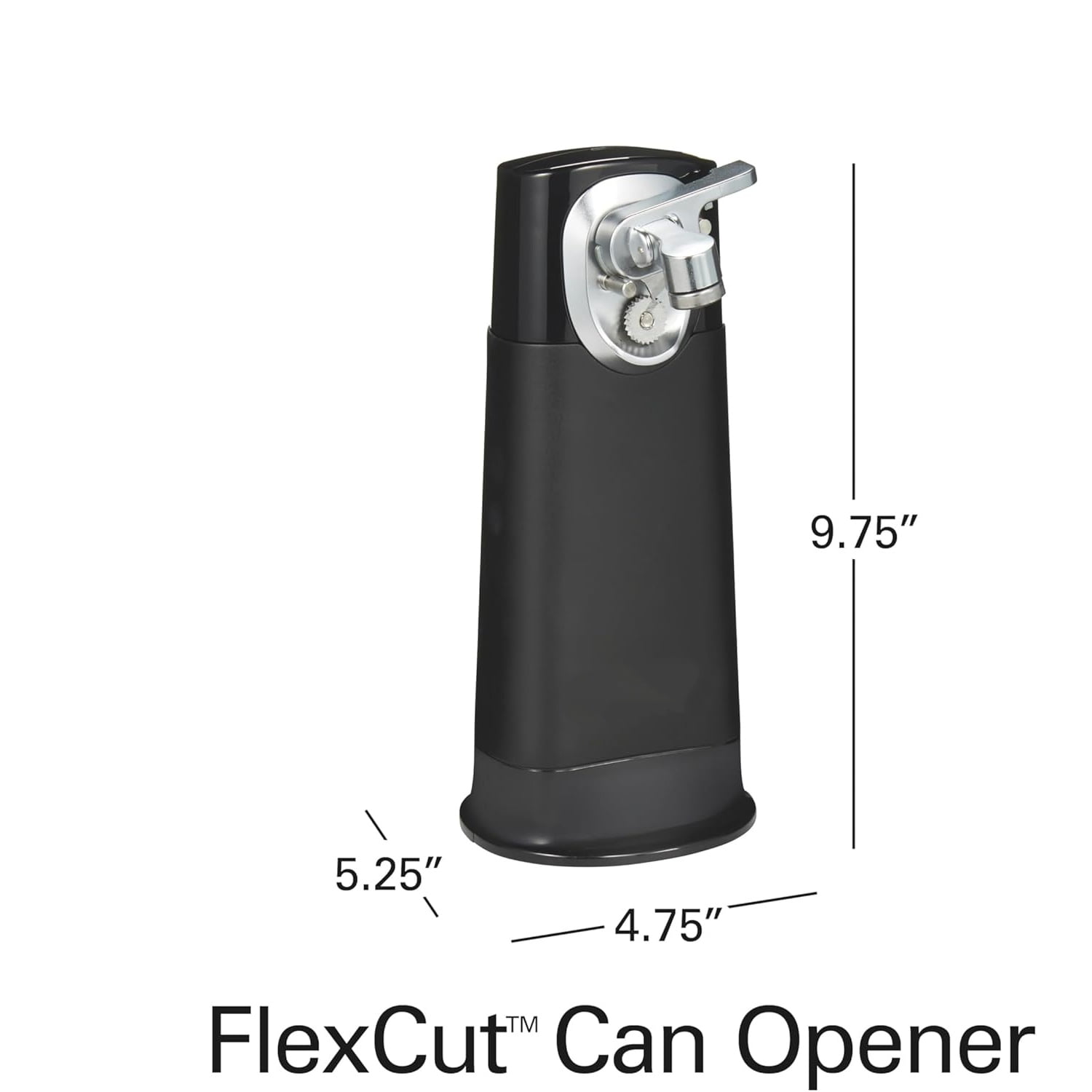 2-in-1 Cordless & Rechargeable Electric, Easily Standard Automatic Can Opener, Easy-Clean, With Removable Walking Cut Head