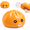 Halloween Dumpling Squishy, variant on Glitter Dumpling Squishy Toys with Steamer Basket, Cute Soft Sensory Bao Bun Squeeze Ball, Kawaii Fidget Stress Relief Toys for Teens & Adults