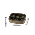thumbnail image 4 of Sentmoon Travel Pill Organizer 7 Day Pill Organizer Portable Box Packaging Box Travel Portable Household Storage Box Mini Box for Travel and Portable Storage for Trips, 4 of 7