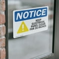 thumbnail image 3 of (2 Pack) Keep Electrical Panel Clear Sign, 3 of 6