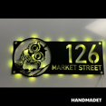 thumbnail image 2 of Handmadetneonsign Owl Bird House Number Metal Wall Art LED Light - Personalized Sign Home Decor 44858, 2 of 5