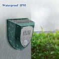 thumbnail image 2 of LINLIN Solar Security Alarm Lights,129dB Loud Siren Solar Sound & Light Alarm System Flashing Strobe Light Motion Sensor Warning Light Waterproo Security Siren Light for Farm Barn Villa Yard, 2 of 9