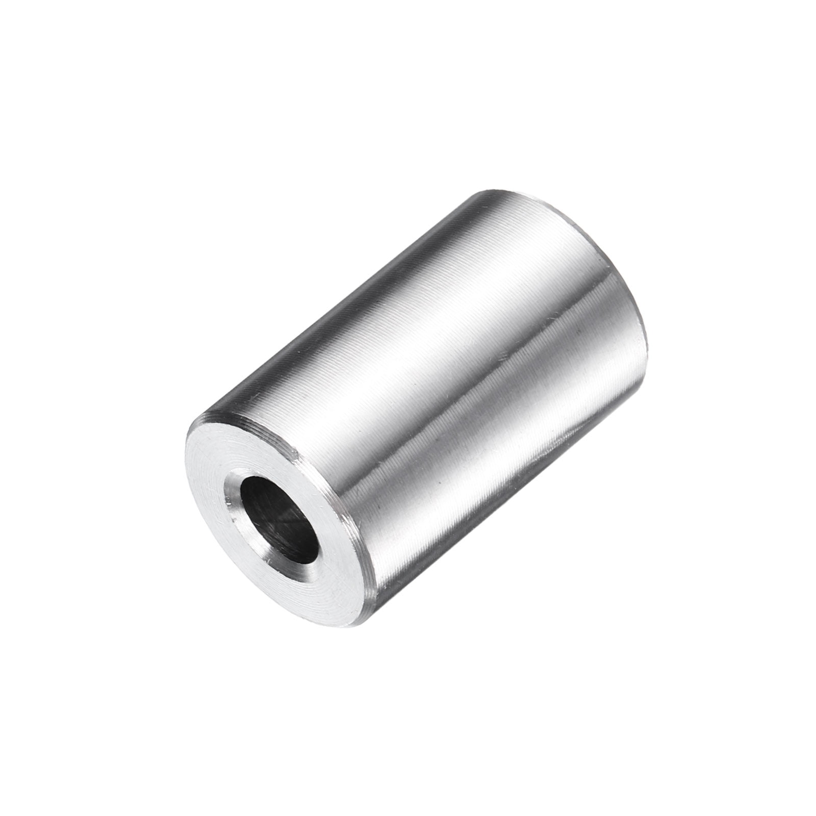 10 Packs Stainless Steel Spacer 1/4" Bore x 5/8" OD x 1" Length