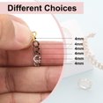 thumbnail image 4 of 4mm Open Jump Rings Iron Round Key Rings Clasps, 6 Color, 4 of 6
