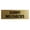 Brushed Gold, variant on Basic Sorry No Checks (Navy Blue/Gold) - Small