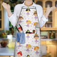 thumbnail image 6 of Ballet Princess Pattern Apron-Garden Aprons for Women with Pockets-Cotton Linen Waterproof Kitchen Cooking Gardening Aprons Adjustable for Kitchen,Cooking,BBQ and Salon 33x27 Inch, 6 of 7