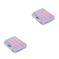 thumbnail image 1 of Kenally Caja de herramientas, rejillas de almacenamiento, tornillos de Hardware, caja de reparación pequeña, organizador de mano, 38*31*7/380 2piezas, 1 of 6