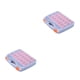 thumbnail image 1 of Kenally Caja de herramientas, rejillas de almacenamiento, tornillos de Hardware, caja de reparación pequeña, organizador de mano, 38*31*7/380 2piezas, 1 of 6