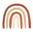 thumbnail image 3 of Borges, Victoria 15x15 Black Modern Framed Museum Art Print Titled - Terracotta Arch I, 3 of 5