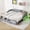 Gray + Solid Wood+MDF, variant on [Luckynote]Twin XL Size Extendable Upholstered Daybed with Two Storage Drawers and LED Light,Twin XL to King Daybed,Gray