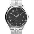 thumbnail image 2 of Timex Reloj moderno de fácil lectura para hombre de 40 mm - Caja plateada Esfera negra con Timex Timex, 2 of 2