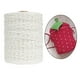 thumbnail image 3 of Rollo de hilo de rafia de 328 yardas, hilo natural reciclable para envolver regalos y decorar. blanco, 3 of 9