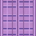 thumbnail image 1 of Ahgly Tapis d'Intérieur Lavable en Machine Carré Violet Transitionnel, 5 Pieds Carré, 1 of 7