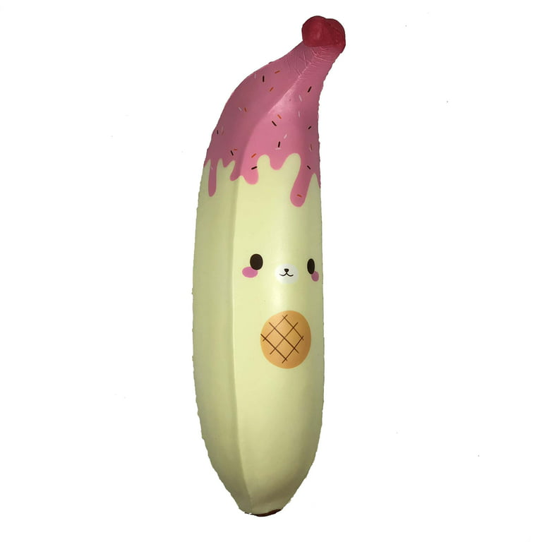 Creamiicandy Yummiibear and Marshmelli Jumbo Banana Squishy