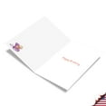 thumbnail image 2 of 1 Birthday Card with Envelope - Puppy Pacifiers Pink C9172GBDG, 2 of 6