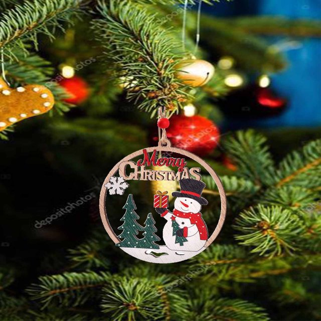 Puntoco Letreros colgantes decorativos de madera Letrero de bienvenida Letras de Feliz Navidad en inglés Letrero de Navidad Decoración para árbol de Navidad Adornos colgantes