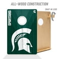 thumbnail image 4 of YouTheFan NCAA Michigan State Spartans 2' x 3' Cornhole Game, 4 of 6