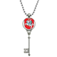 thumbnail image 1 of Lituania Europa emblema nacional Colgante Collar Vintage Llavero Plata Joyas Unbranded  M, 1 of 3