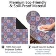 thumbnail image 4 of Floral Mahjong Mat for Table, 31.5*31.5in Anti Slip American Mahjong Table Cloth, Noise Reduction, Neoprene Mah jongg Mat with Carrying Bag & 3 Dices, Mahjong Set Gift for Board Tile Games Mats, 4 of 7