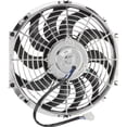 thumbnail image 5 of Chrome 12 Inch Curved Blade Electric Radiator Fan, Reversible, 5 of 6