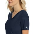 thumbnail image 3 of Maevn Women's Eon Sport Sporty & Comfy Multi Pocket V-neck Top, 3 of 4