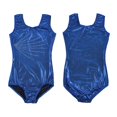 thumbnail image 2 of Traje de gimnasia de ballet para niños Ropa de baile Azul oscuro 11-12Y, 2 of 8