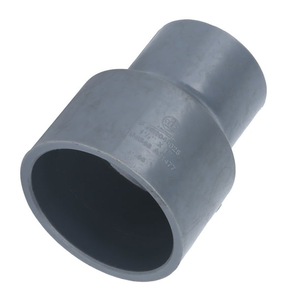 Accesorios de tubería de PVC, conector reductor recto de PVC de 1 pulgada, adaptador reductor de PVC, rendimiento potente