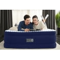 Bestway Tritech Fashion Flock Air Mattress Queen 20” with Builtin AC Pump and Antimicrobial