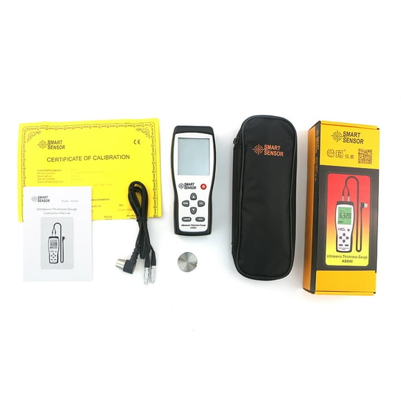 SMART SENSOR Jauge d'Épaisseur, Testeur d'Épaisseur Lcd Portatif 1.2 225mm Testeur d'Épaisseur Professionnel Testeur d'Épaisseur Lcd 1.2 Testeur d'Épaisseur Rokin Professionnel
