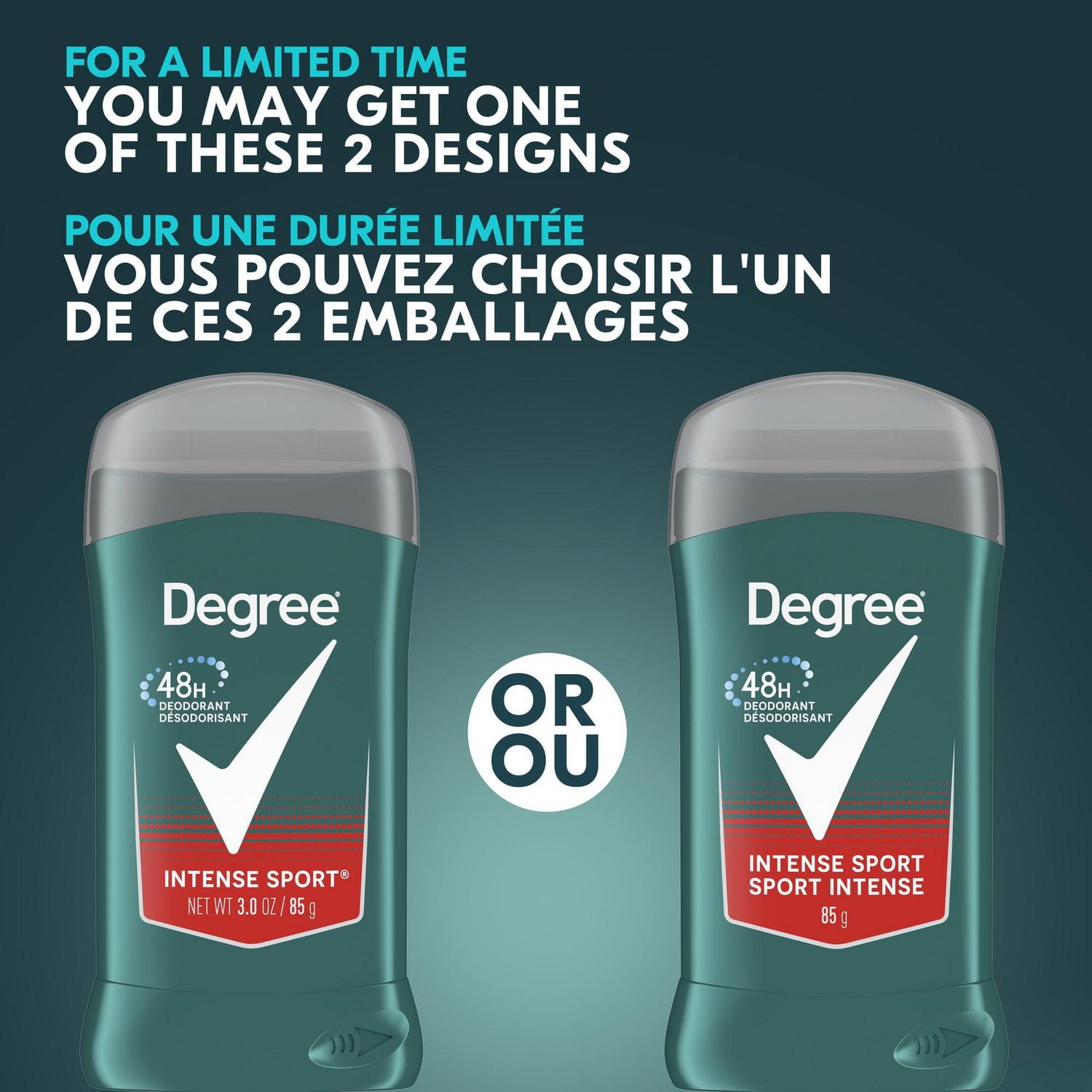 Degree Men Deodorant Stick, Intense Sport, 48-Hour odour Protection deodorant For Men