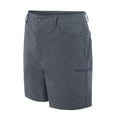 thumbnail image 4 of PEASKJP Cargo Shorts for Men Summer Cotton Knee-Length Loose Fit Lightweight Cargo Utility Shorts Navy 40, 4 of 4