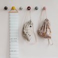 thumbnail image 3 of Dserhfy Nordic Children Height Ruler Canvas Hanging Growth Chart Kids Room Wall Decor, 3 of 8