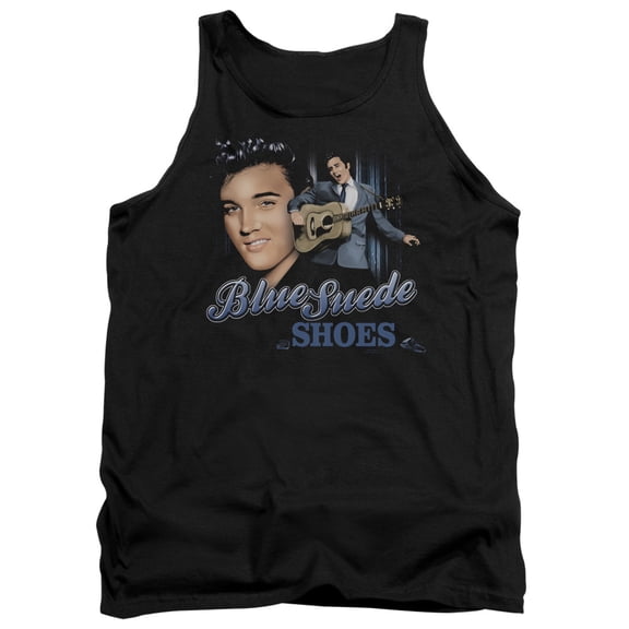 Elvis Presley - Blue Suede Shoes - Tank Top - Large