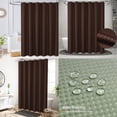 thumbnail image 6 of And Proof Polyester Shower Curtain for Bathrooms - Quick-Dry Liner Included Easy Care Elegant Addition to Your Shower Space, 6 of 8