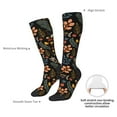 thumbnail image 4 of Sikiie Autumn Floral Knee Socks, High Socks Long Stretchy Sock Women Knee High Stocking, Long Socks for Women, 4 of 6