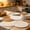 💖White_Hot#222, variant on Round Woven Cotton Trivets with Storage Basket for Hot Pots Pans and Dishes Heat Resistant Cotton Yarn Table Mats for Kitchen Decor