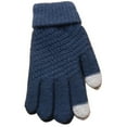 thumbnail image 2 of Yesbay Women Man Winter Soft Knit Gloves Texting Capacitive Smartphone Cyan, 2 of 8