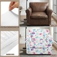 thumbnail image 6 of Chririnla 2 Piece Armchair Sofa Covers, Watercolor Floral Spandex Stretch Couch Slipcover for Living Room, Pet and Kid Friendly Home Decor, 6 of 8